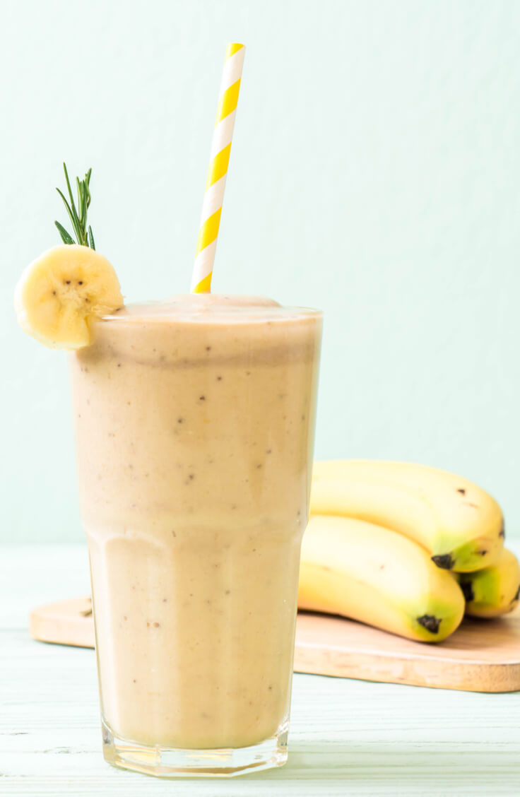 banana protein smoothie